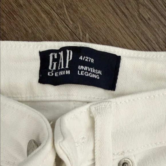 GAP Women's White Leggings - Picture 2 of 6